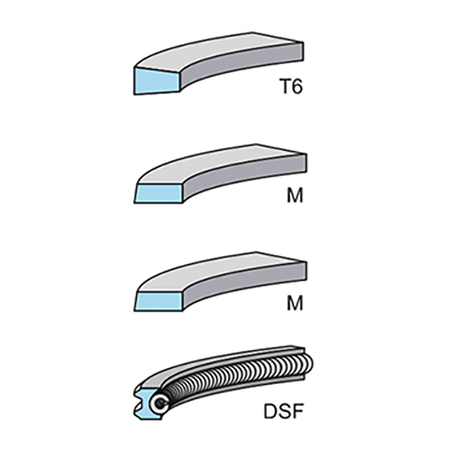 PISTON RING SET STD 1 X CYL TO SUIT DAF