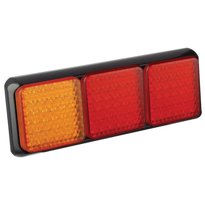 100 Series - Triple Combination Lamp - Black