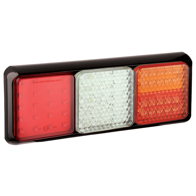 100 Series - Triple Combination Lamp - Black