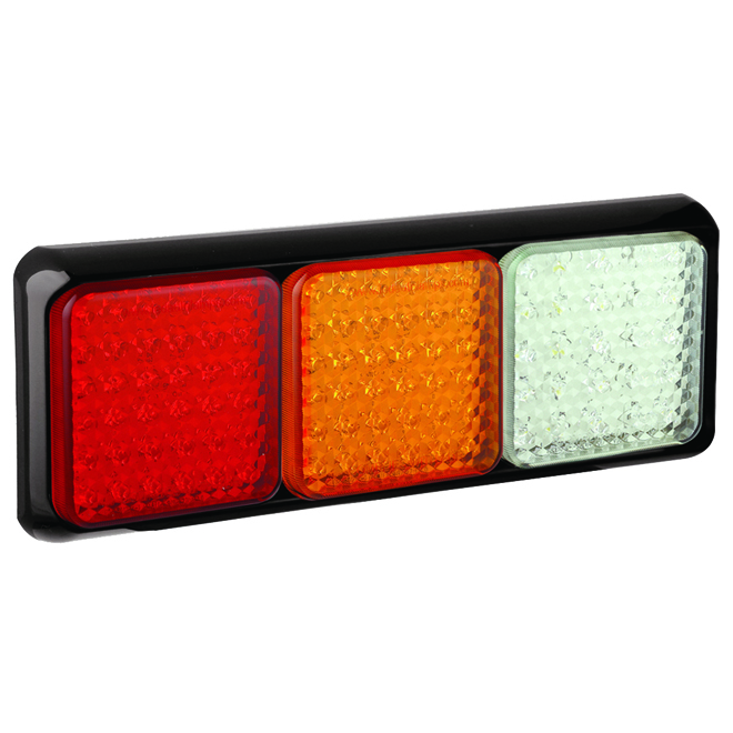 125 Series - Triple Combination Lamp - Black