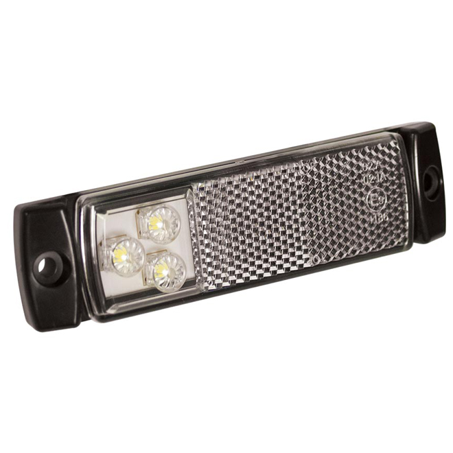 Low-Profile Front End Marker Lamp