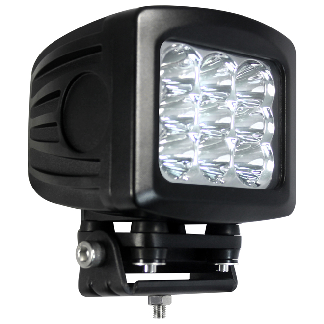 Large Square 9 x 10W LEDs Work Lamp
