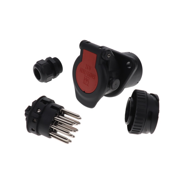 15 Pin Socket Straight Bayonet Screw Terminal