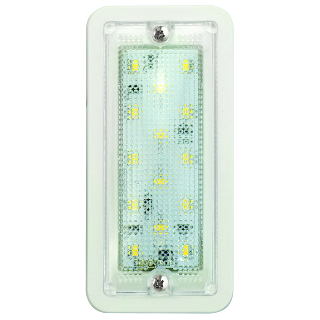 Rectangular Interior Lamp - White