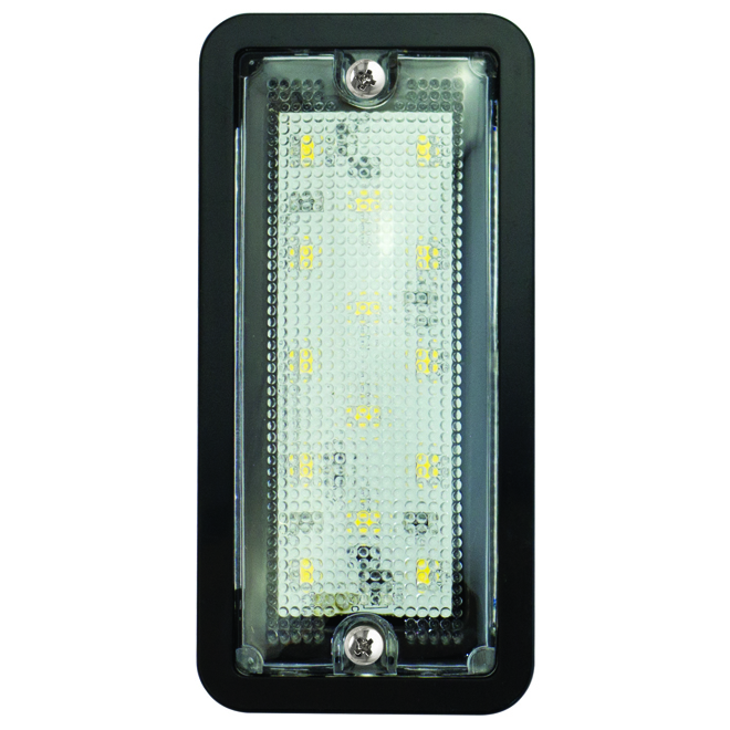 Rectangular Interior Lamp - Black