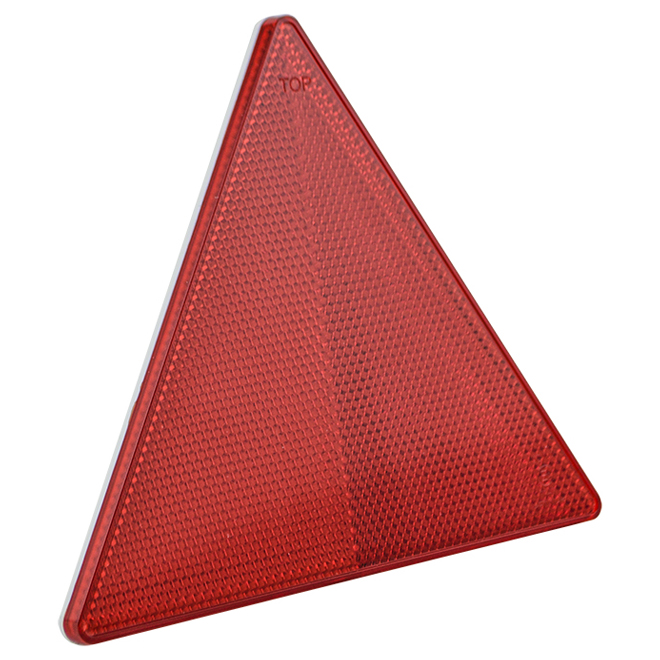Red Triangle Reflector