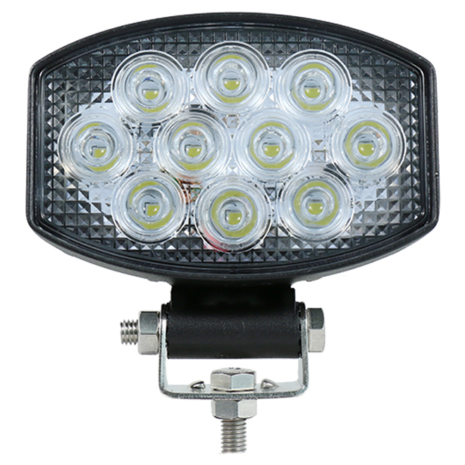 Compact Oval Flood Lamp - Vertical or Horizontal Mount