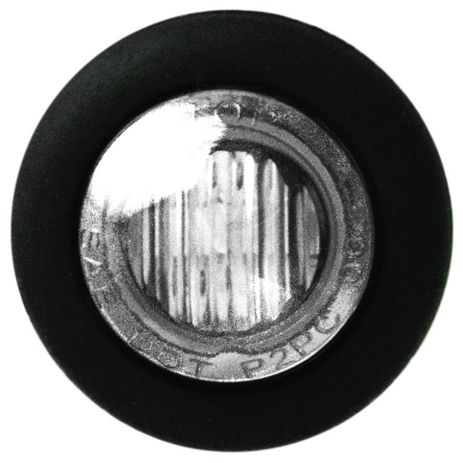 White Front Outline Marker - 12v