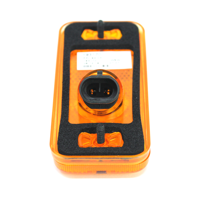 193170 AMBER MARKER LAMP 45 DEGREE SUPERSEAL CONNECTOR