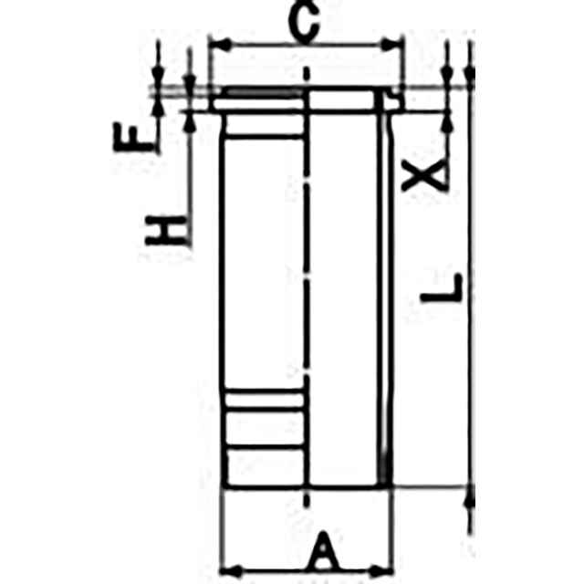 CYLINDER LINER INC O RINGS TO SUIT DAF