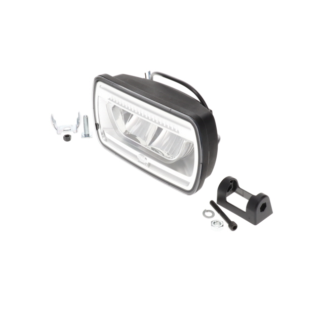 1FE016773-001 Hella Jumbo LED High Beam Spotlamp - 12/24V - Caterpillar