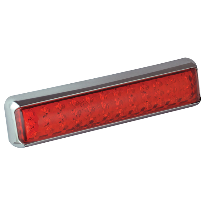 Slim-Line Stop/Tail Lamp - Chrome Bracket