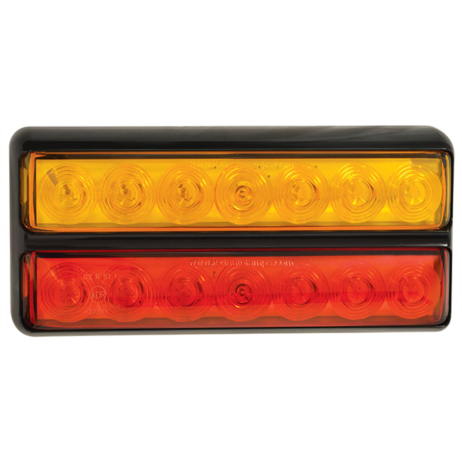 Double Slim-Line Combination Lamp