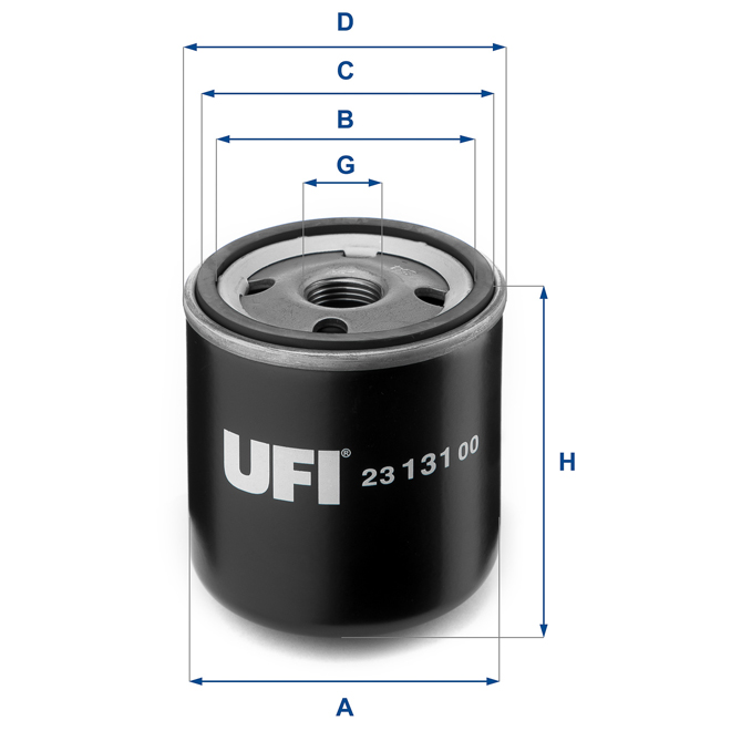 23-131-00 UFI FUEL FILTER 23 131 00