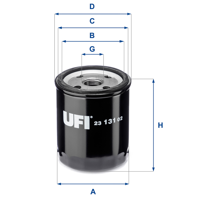 23-131-02 UFI OIL FILTER 23 131 02