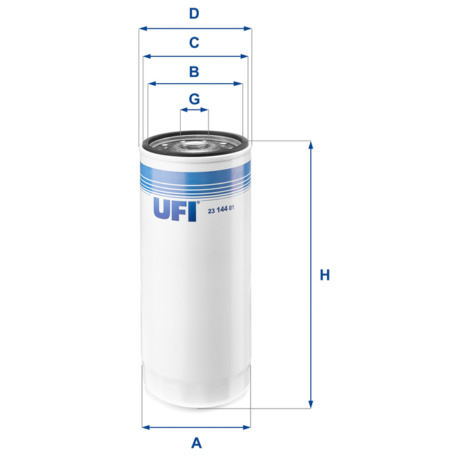 23-144-01 UFI OIL FILTER 23 144 01