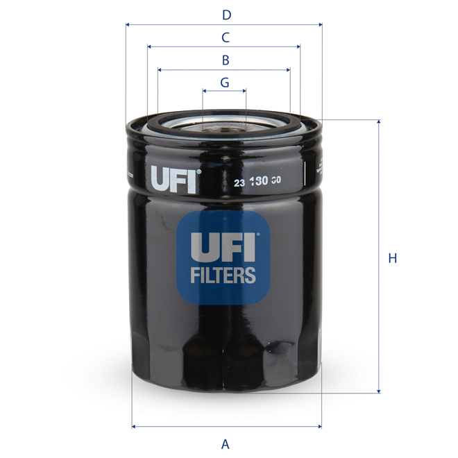 23-180-00 UFI OIL FILTER 23 180 00