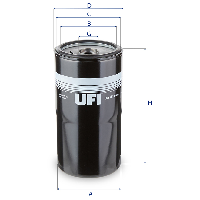 23-410-00 UFI OIL SPIN-ON FILTER