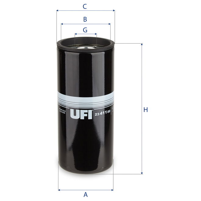 23-411-00 UFI OIL SPIN-ON FILTER