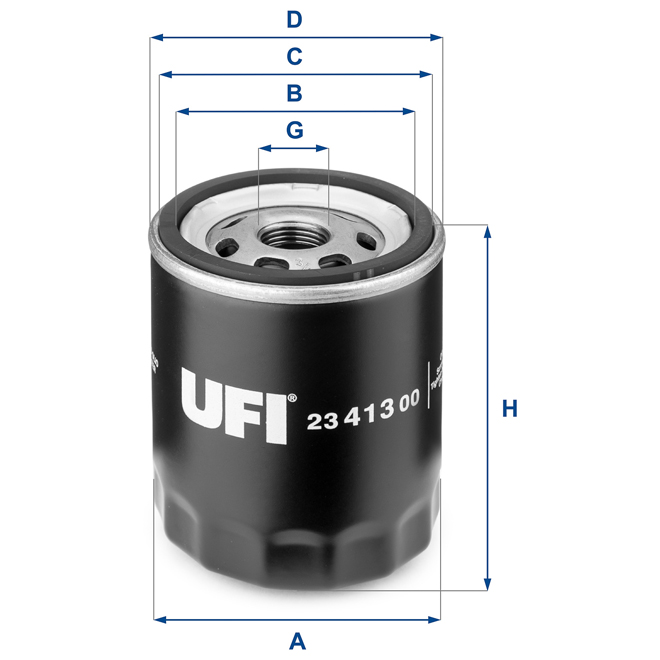 23-413-00 UFI OIL FILTER 23 413 00