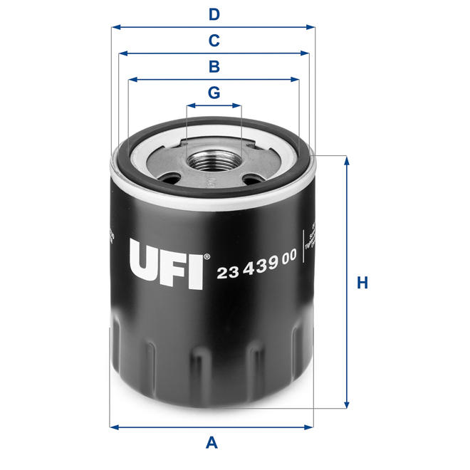 23-439-00 UFI OIL SPIN ON FILTER