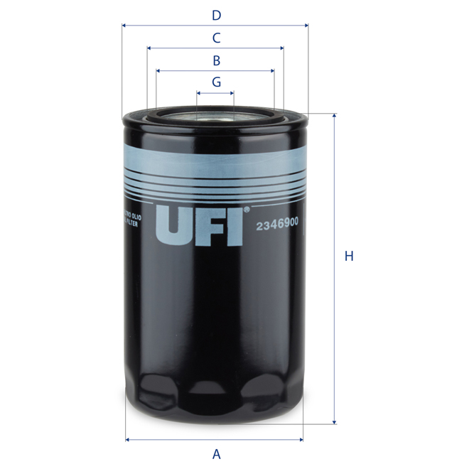 23-469-00 UFI OIL FILTER 23 469 00