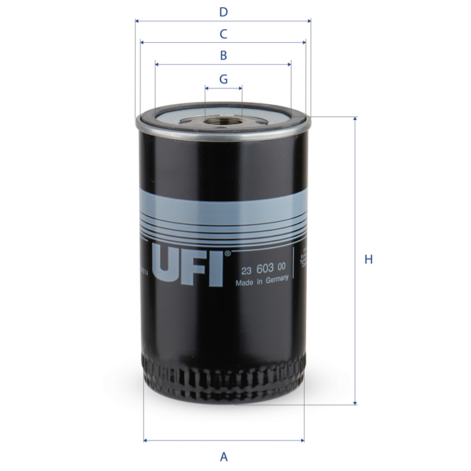 23-603-00 UFI OIL SPIN-ON FILTER
