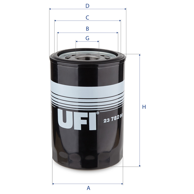 23-782-00 UFI OIL SPIN-ON FILTER