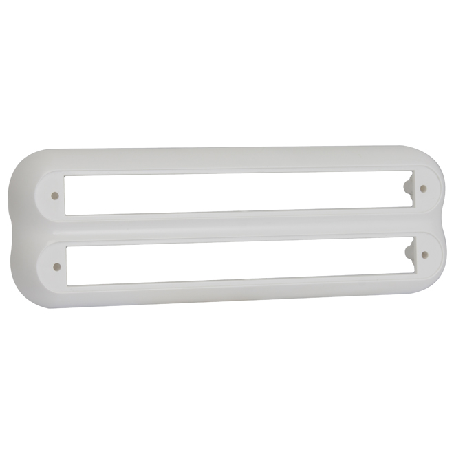 Double Surface Mounting Bracket - White