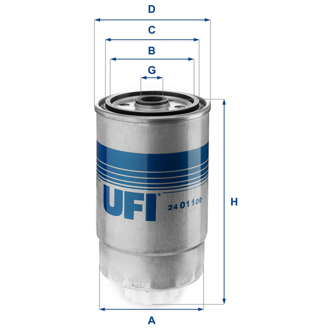 24-011-00 UFI DIESEL FILTER