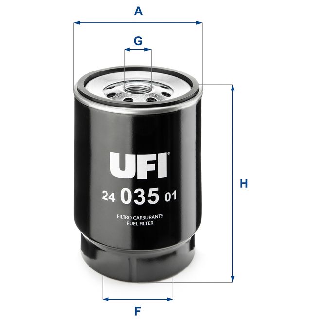 24-035-01 UFI FUEL FILTER 24 035 01