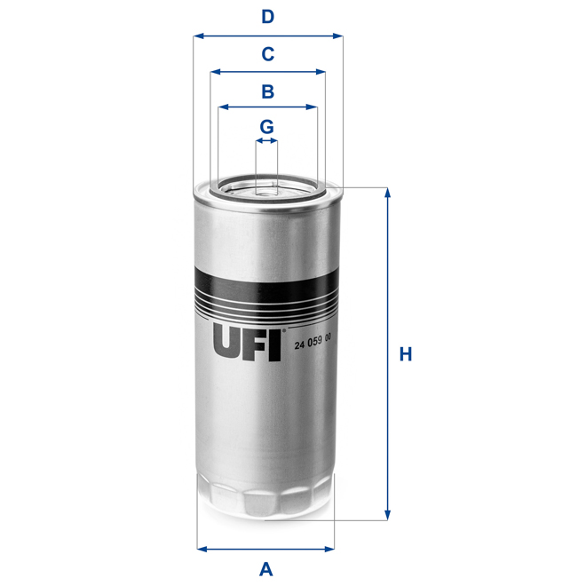 24-059-00 UFI DIESEL FILTER