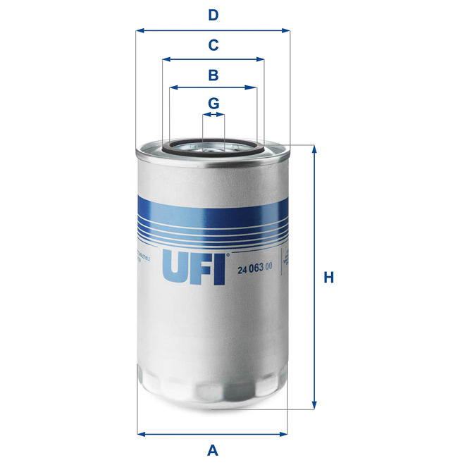 24-063-00 UFI DIESEL FILTER