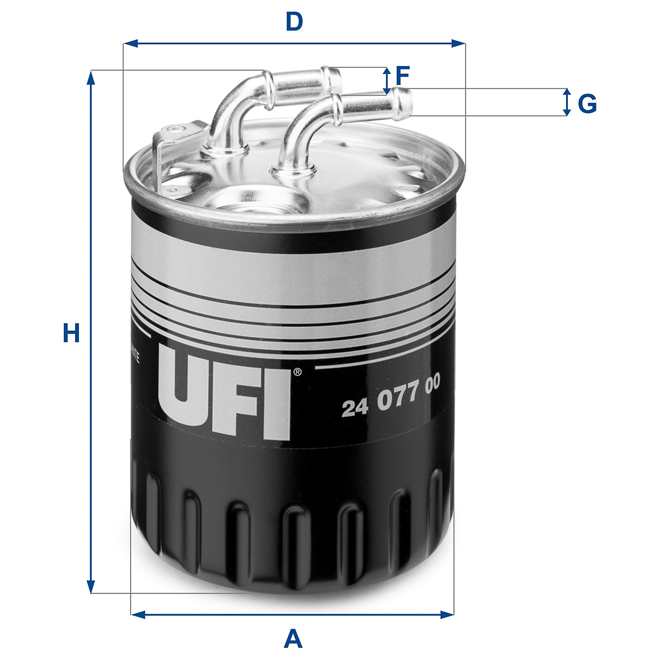 24-077-00 UFI DIESEL FILTER