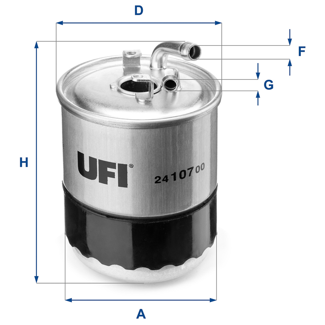 24-107-00 UFI DIESEL FILTER