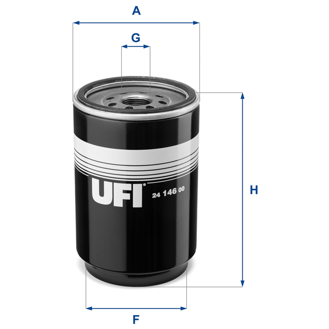 24-146-00 UFI FUEL FILTER 24 146 00