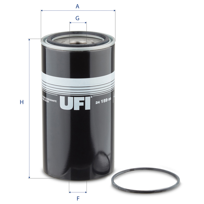 24-159-00 UFI DIESEL FILTER