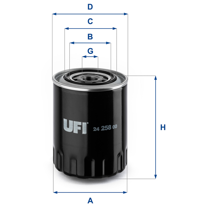 24-258-00 UFI DIESEL FILTER