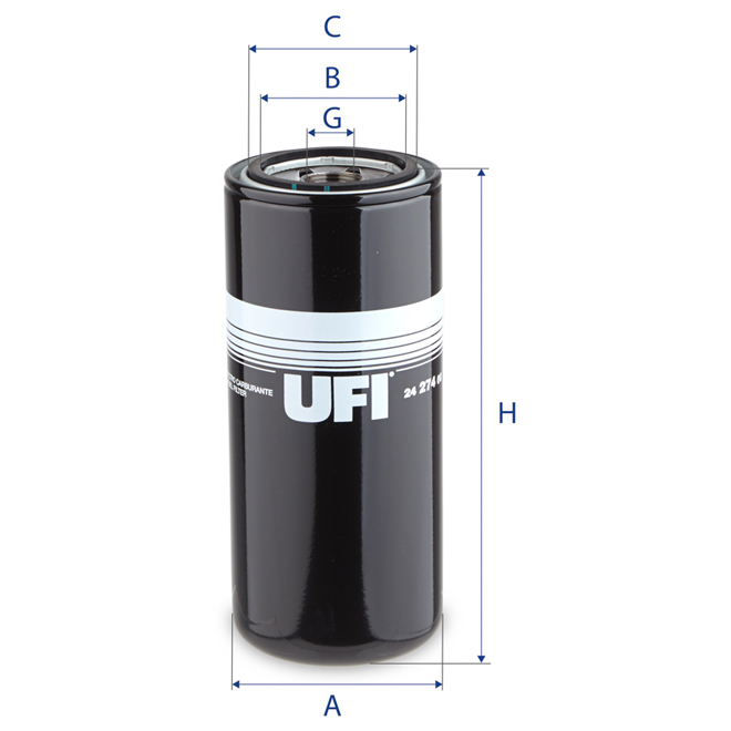 24-274-00 UFI DIESEL FILTER