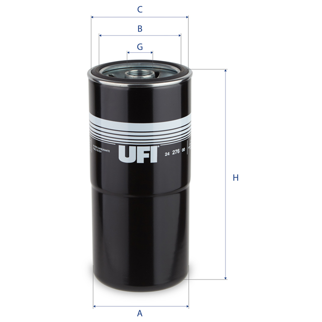 24-276-00 UFI DIESEL FILTER