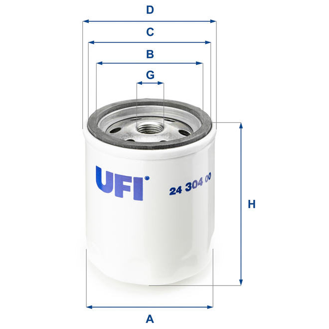 24-304-00 UFI DIESEL FILTER