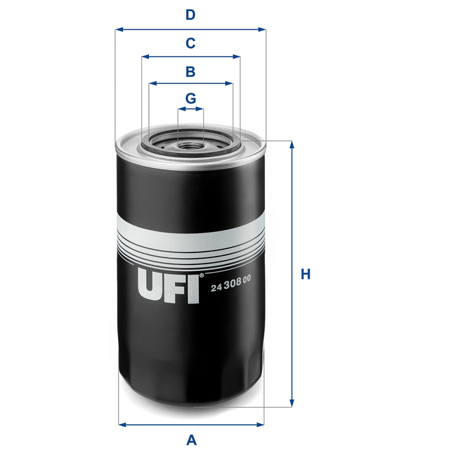 24-308-00 UFI DIESEL FILTER
