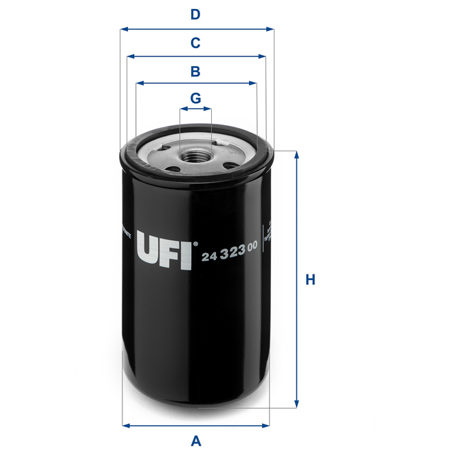 24-323-00 UFI FUEL FILTER 24 323 00