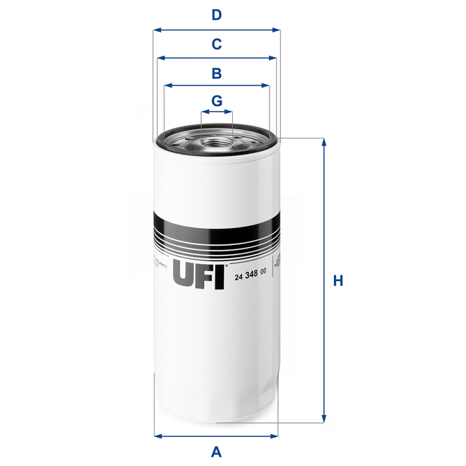 24-348-00 UFI DIESEL FILTER