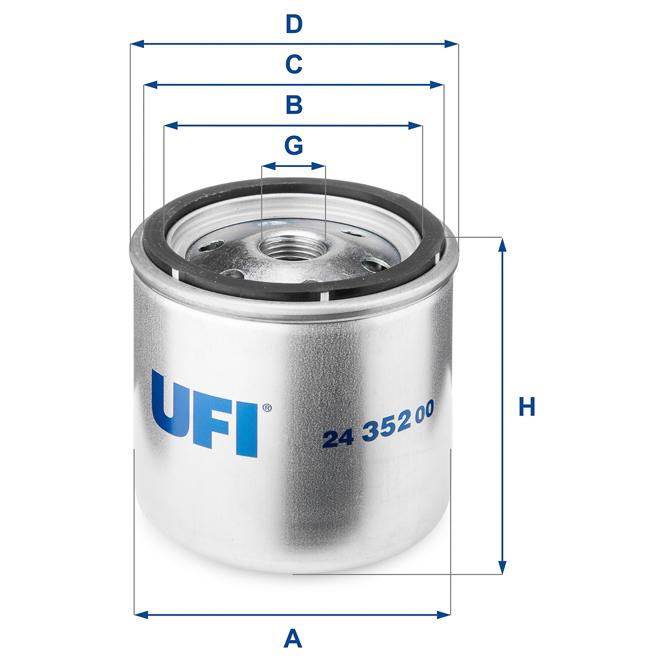 24-352-00 UFI DIESEL FILTER