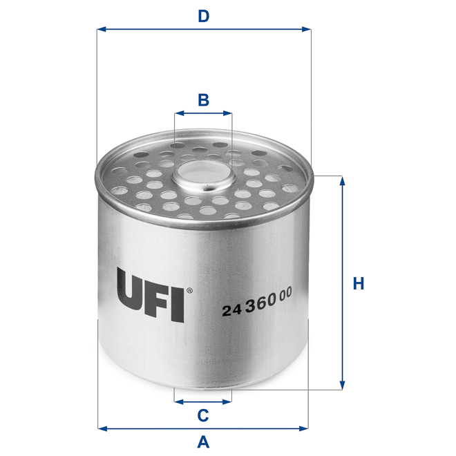 24-360-00 UFI FUEL FILTER 24 360 00