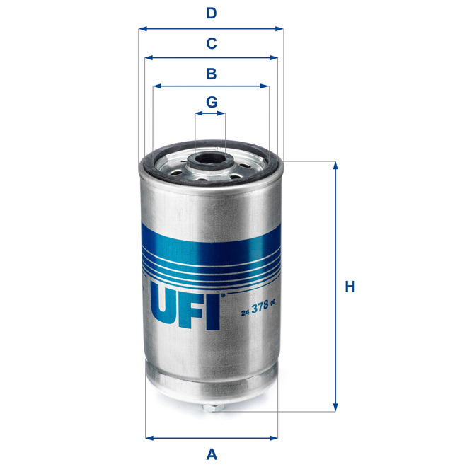 24-378-00 FUEL FILTER