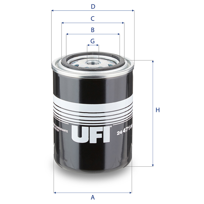 24-471-00 UFI Diesel FUEL FILTER