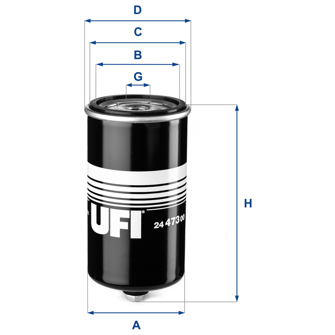 24-473-00 UFI DIESEL FILTER