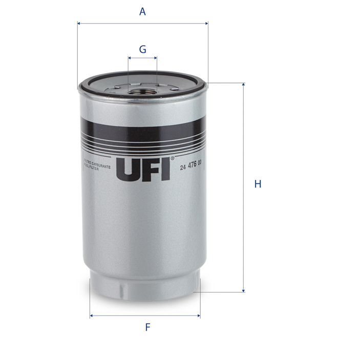 24-476-00 UFI DIESEL FILTER